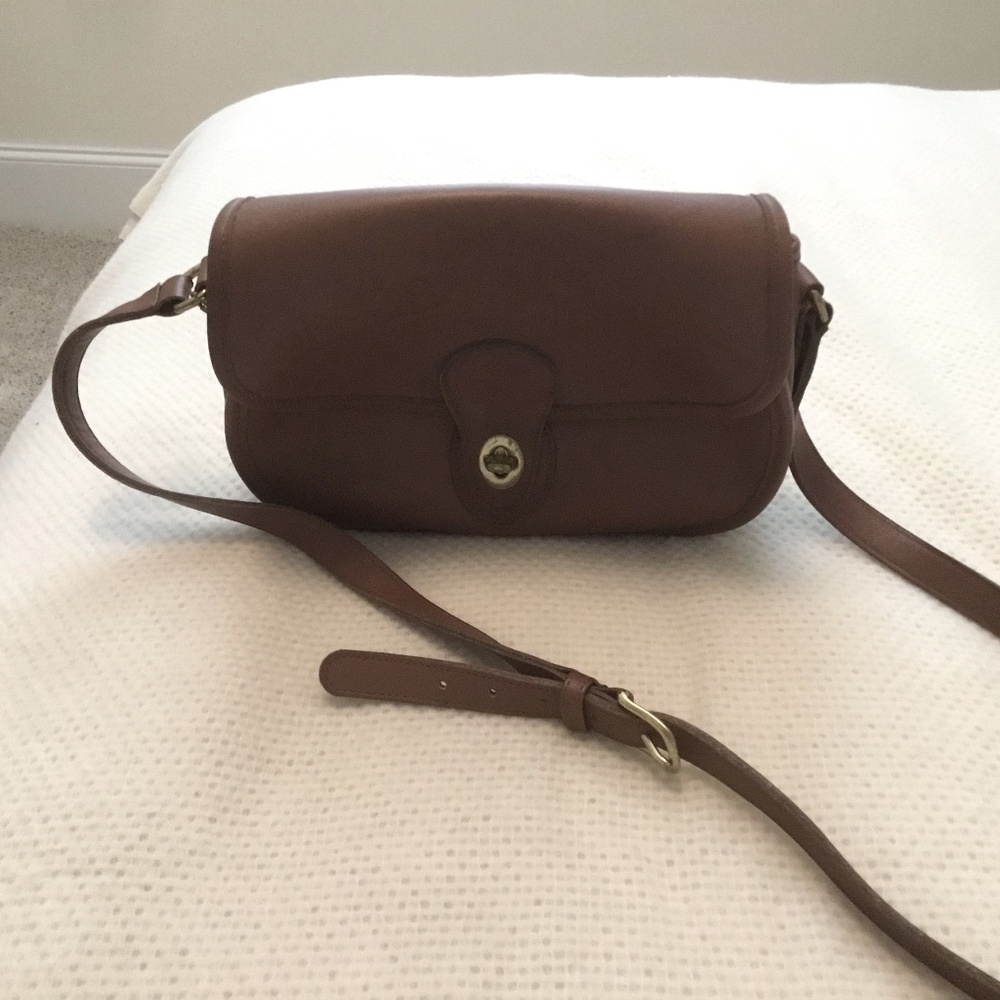 Coach Vintage Prairie Shoulder Crossbody Bag in British Tan